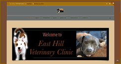 Desktop Screenshot of easthillvet.com